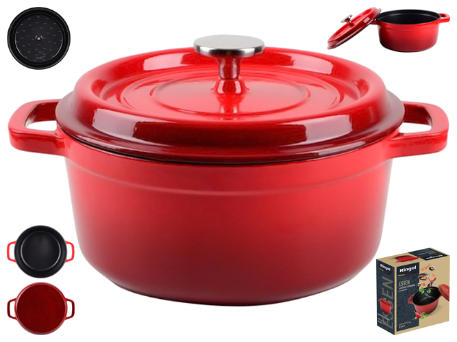 Каструля Ringel Essen, 26см, 4,8л, з кришкою, 6900068582033