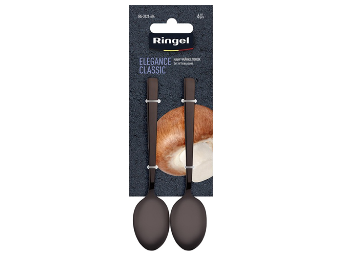 Набір чайних ложок Ringel Elegance Classic (ціна за набір 6шт) 6900068624474