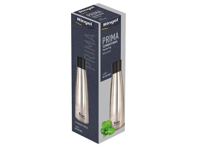 Термокружка Ringel Prima metalic, шампань, 500мл, 6900063896036