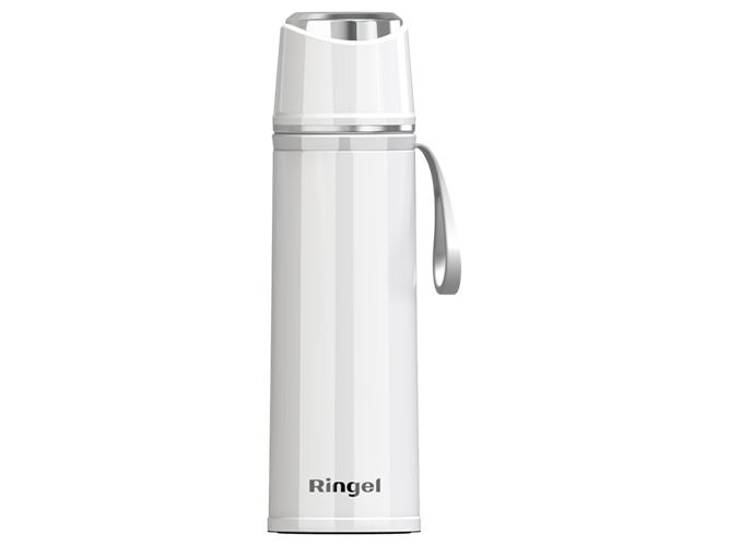 Термос Ringel Black&White, білий, 450мл, 6900066891205