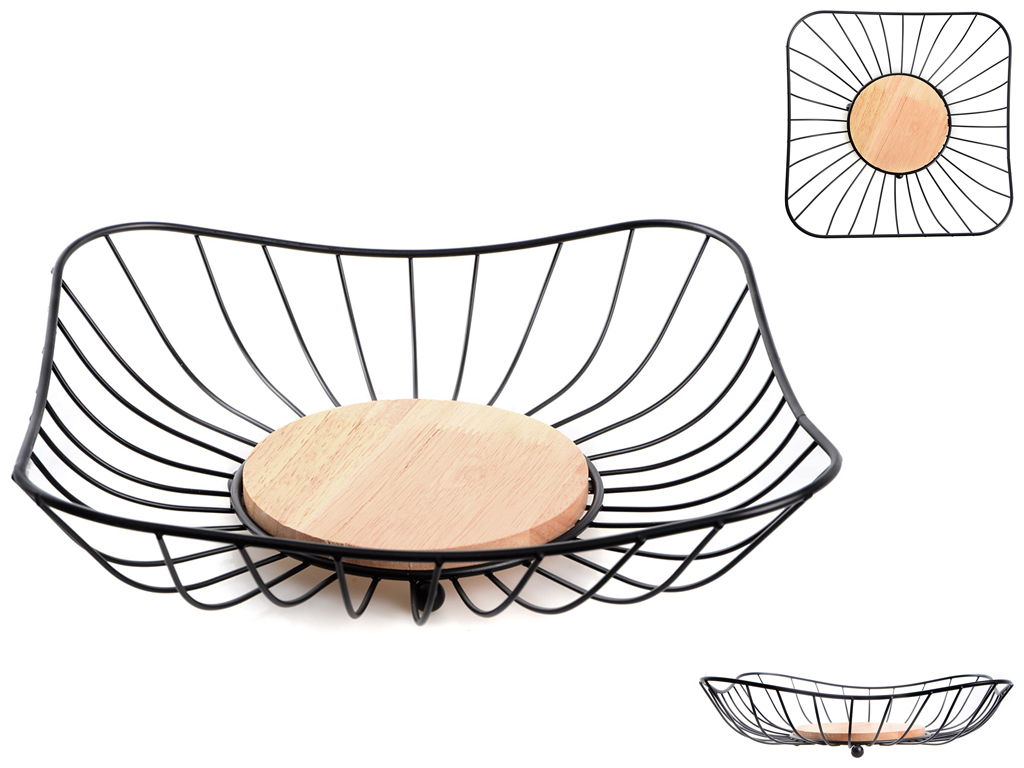 Ваза для фруктов Ringel Oder, 28х28х8см, 6900069900133