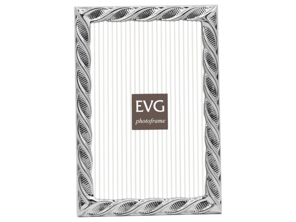 Фоторамка EVG, Onix S02 Silver, метал, 10×15 см, 11×16×1,8 см 6900071192168