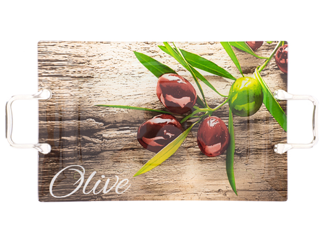 Блюдо с ручками Viva Olives, 35х22,5см, 6900065992866