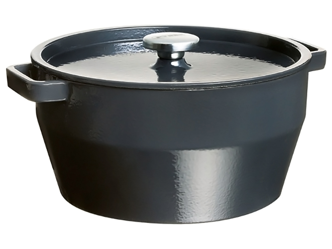 Кастрюля чугунная Pyrex Slow Cook grey, 6,3л, 2063551400017