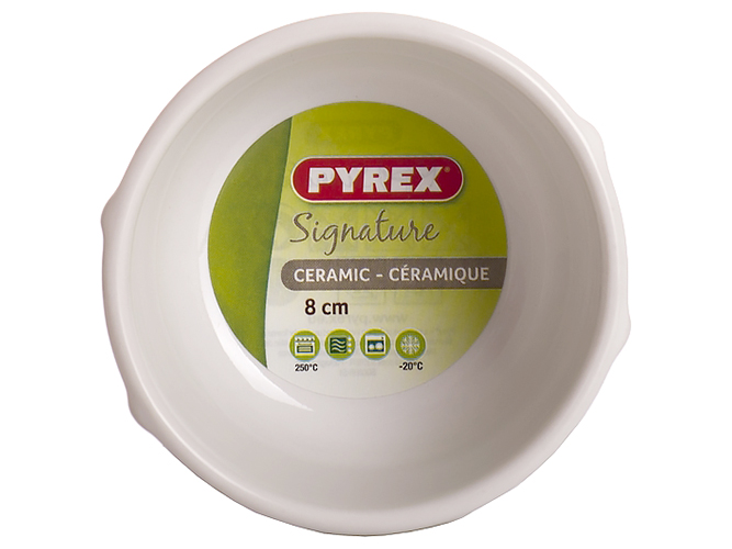 Форма порционная Pyrex Signature, 8см, керамическая, белая, 3426470272537