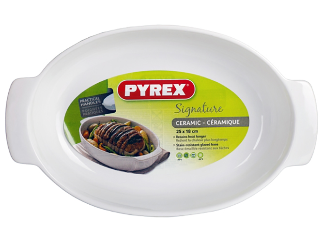 Форма для запекания Pyrex Signature, 25x18см, керамическая, 3426470272506