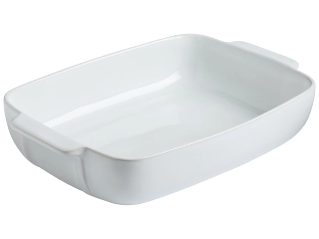 Форма для запекания Pyrex Signature, прямоугольная, керамика, 1,6л, 25х19см, цвет белый