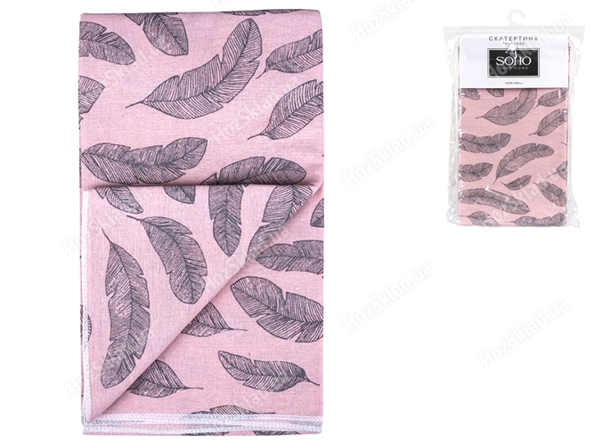 Скатерть Soho Feathers, 120x140см, 200G/М2 6900068143616