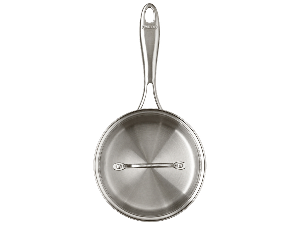 Ковш Pyrex Infinity, з нержавіючої сталі, з кришкою, 16 см, 1,25 л