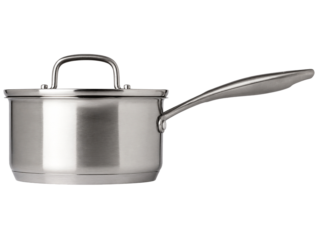 Ковш Pyrex Infinity, з нержавіючої сталі, з кришкою, 18 см, 1,5 л