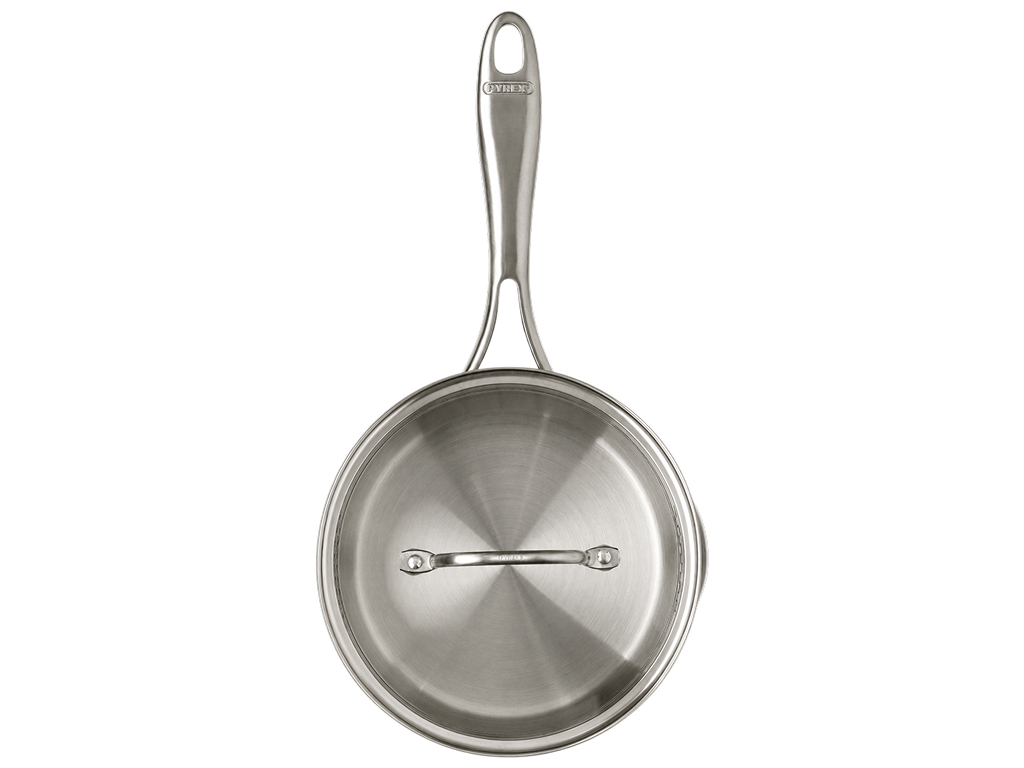 Ковш Pyrex Infinity, з нержавіючої сталі, з кришкою, 18 см, 1,5 л