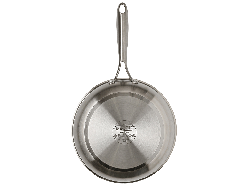 Сковорода Pyrex Infinity, нержавеющая сталь, 28см, цвет стальной