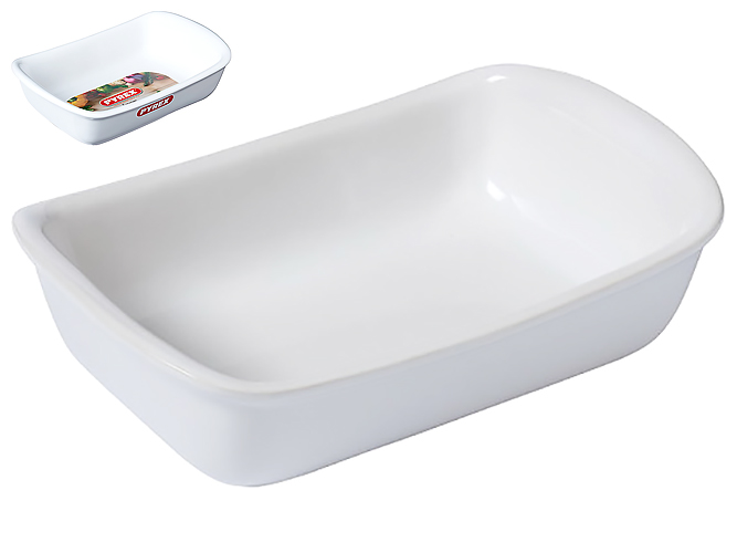 Форма Pyrex Supreme white, 22х15см, керамическая, прямоугольная, 3426470277303