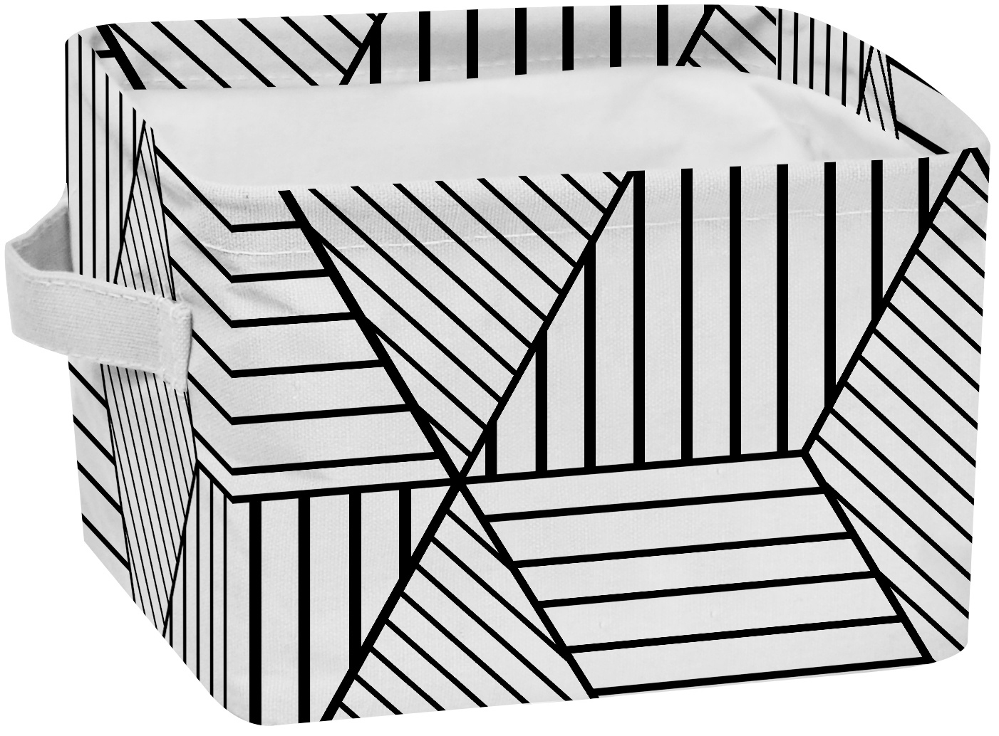 Корзина тканевая Idea Home Geometry, 20x16x14см
