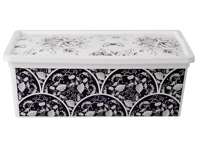 Контейнер Qutu Trend Box Porcelain, с крышкой, 5л, 8695737107591