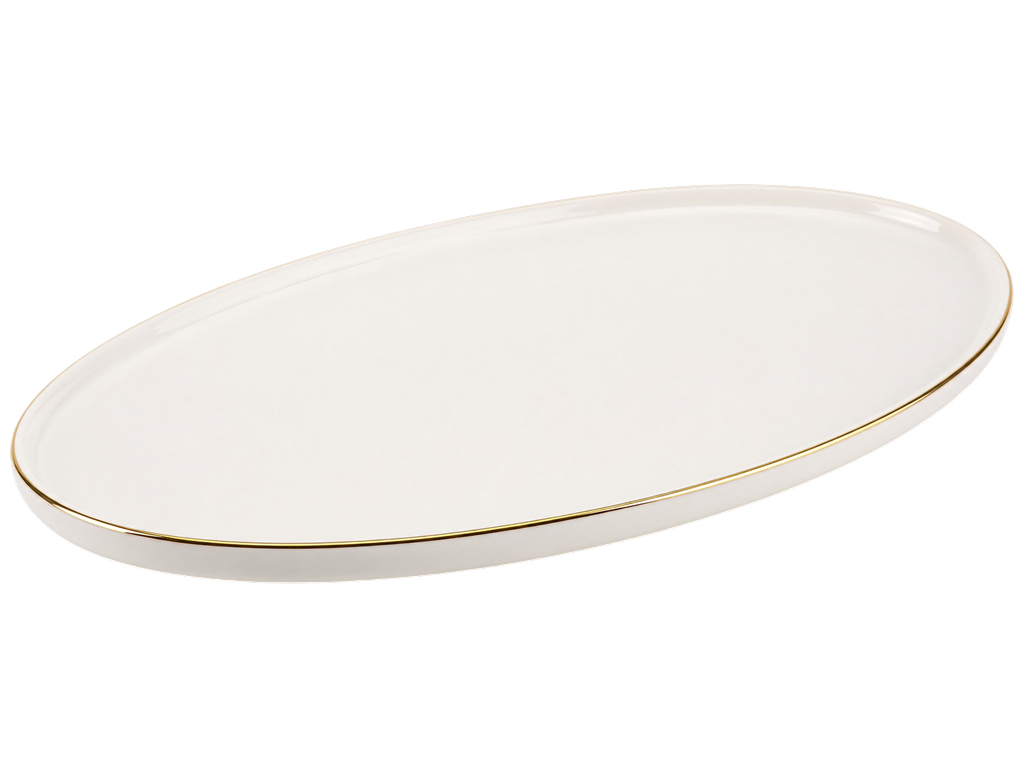 Блюдо овальне Limited Edition Aria Gold, 30см