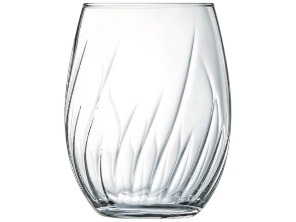 Склянка Cristal d'Arques Swirly, кристаллін, 360мл, колір прозорий (ціна за набір 4шт)