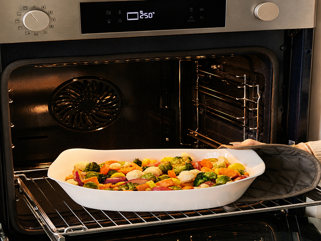 Форма для запекания Luminarc Smart Cuisine Carine, жаропрочное опаловое стекло, 34×25см, цвет белый