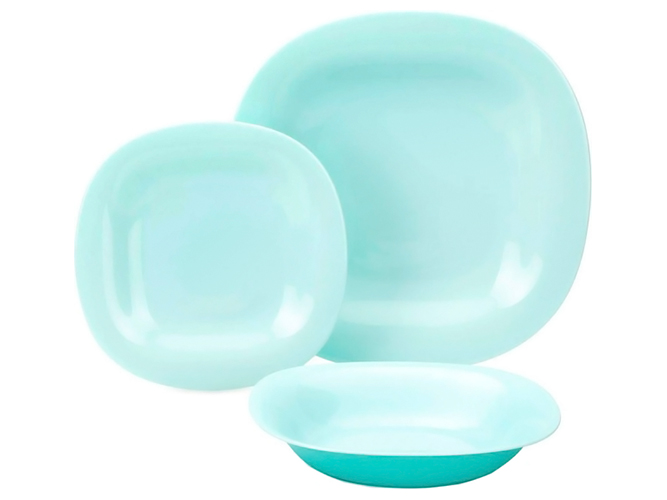Сервиз Luminarc Carine Light Turquoise (цена за набор 18 предметов) 0883314783216