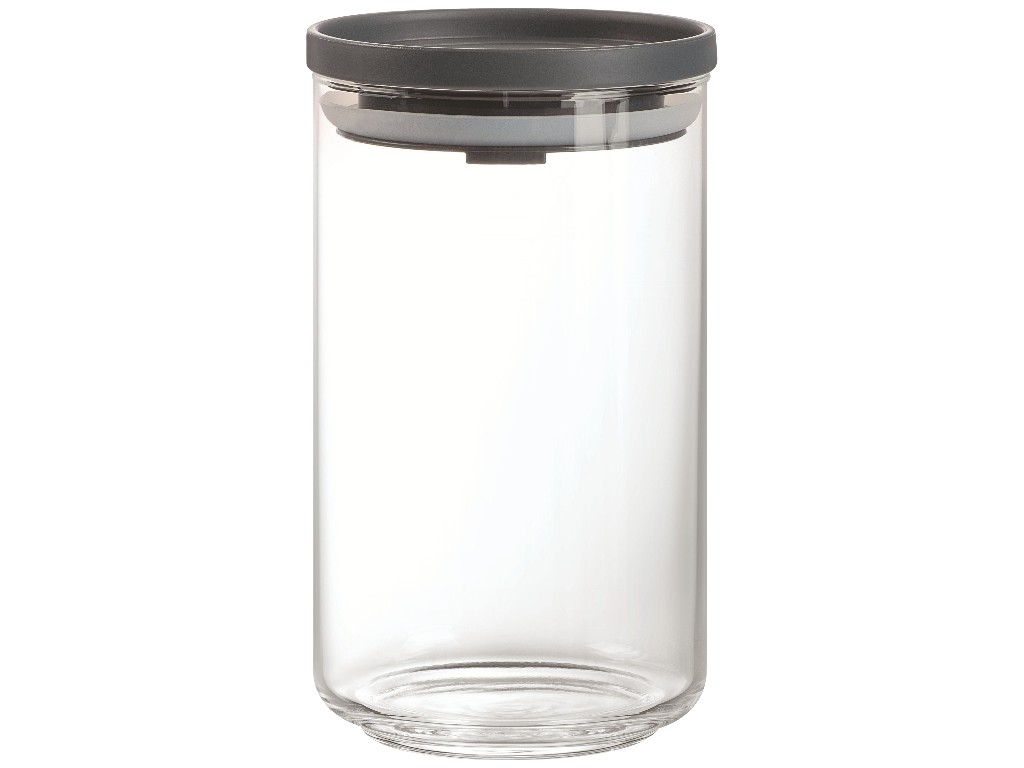 Банка Luminarc Ballet, пластиковая крышка, закаленное стекло, 1100мл, цвет прозрачный