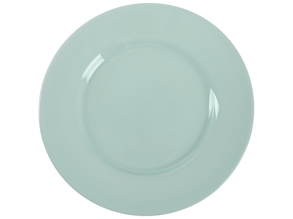 Тарілка обідня Luminarc Plumi Light Turquoise, 24см, 0883314014297