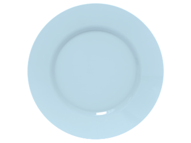 Тарілка обідня Luminarc Plumi Paradise Blue, 24см, 0883314017922