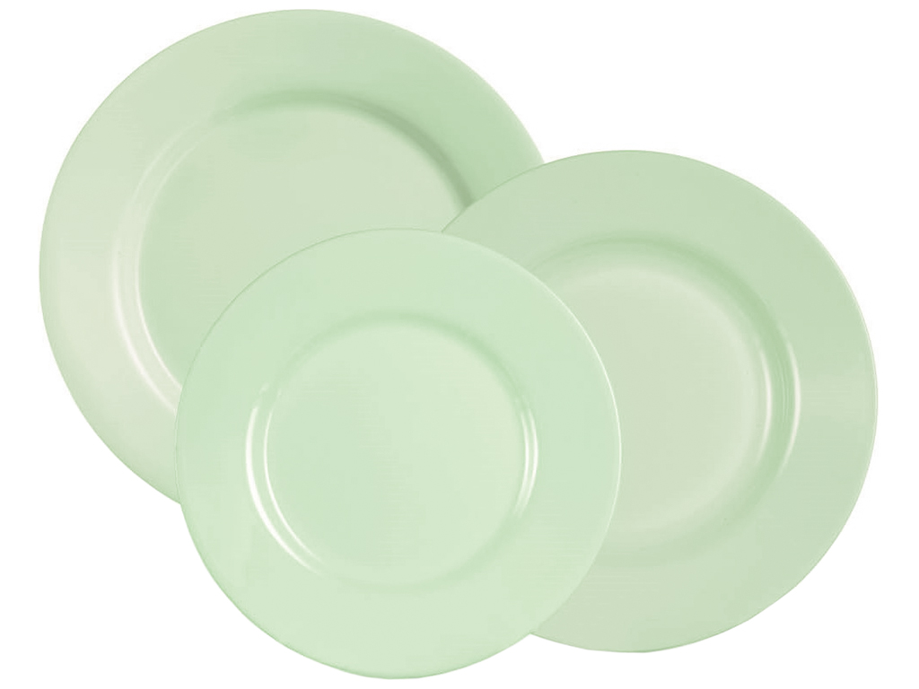 Сервиз Luminarc Plumi Paradise Green (цена за набор 18 предметов) 0883314018097