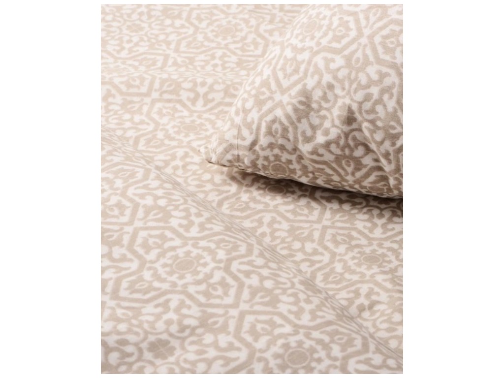 Комплект постельного белья Soho, семейный, 150×200см, 200×220см, 50×70см, полиэстер, цвет бежевый