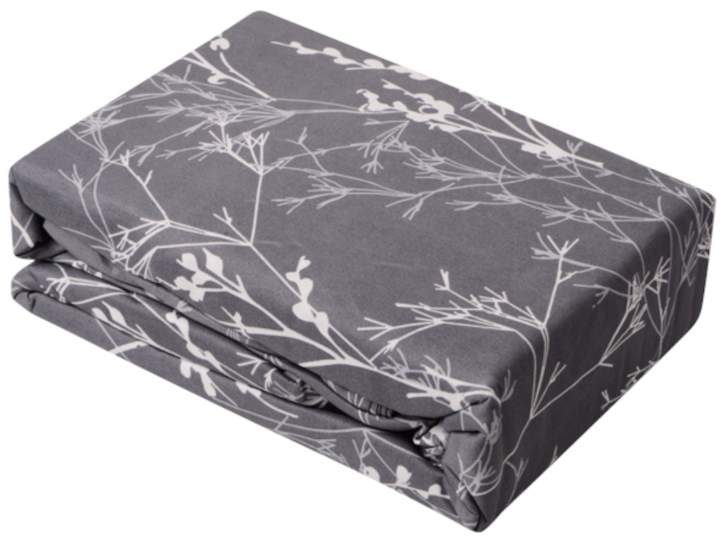 Комплект постельного белья Soho, семейный, 150×200см, 200×220см, 50×70см, полиэстер, цвет серый