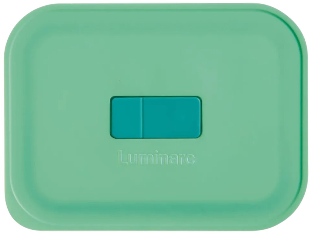 Контейнер Luminarc Pure Box Unique, прямоугольный, боросиликатное стекло, пластик, 1,5л, 7×17×23см