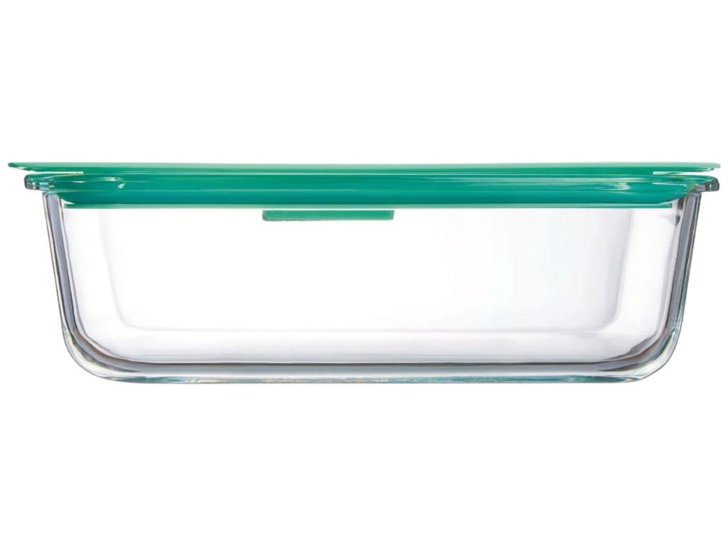 Контейнер Luminarc Pure Box Unique, прямоугольный, боросиликатное стекло, пластик, 1,5л, 7×17×23см