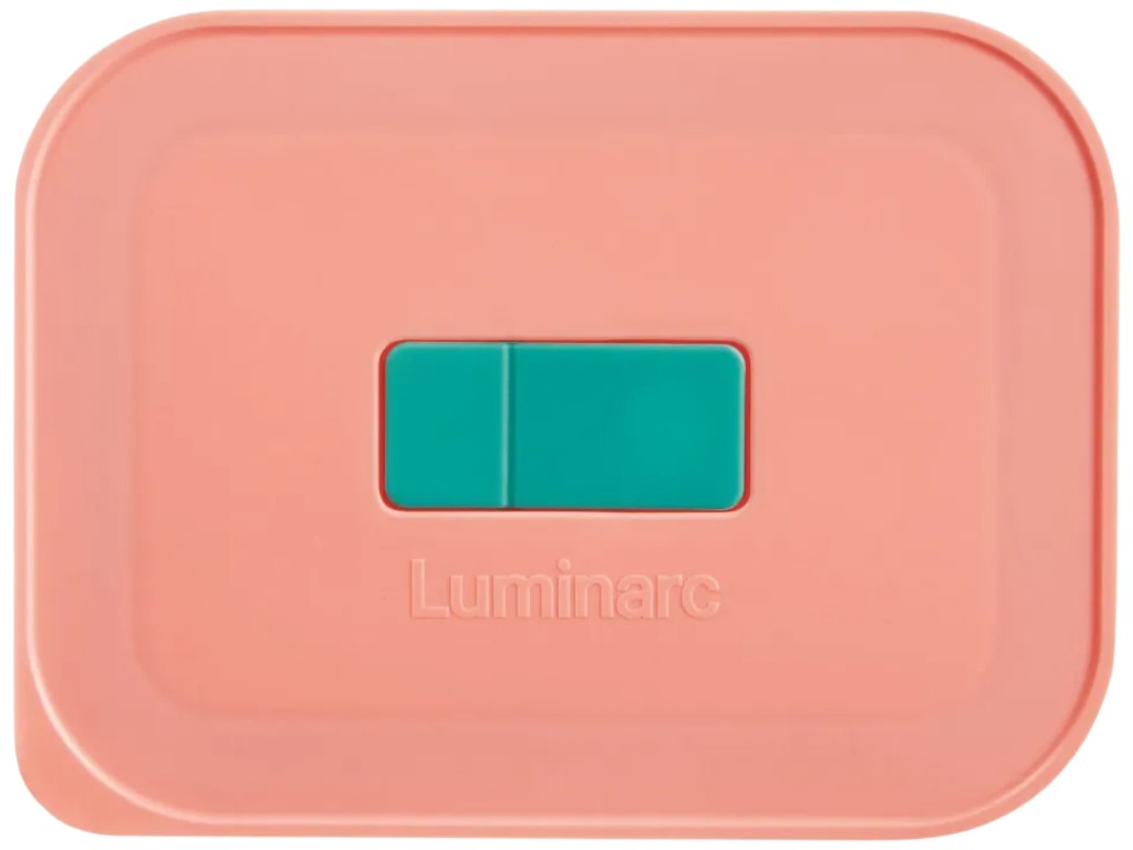 Контейнер Luminarc Pure Box Unique, прямоугольный, боросиликатное стекло, пластик, 1040мл