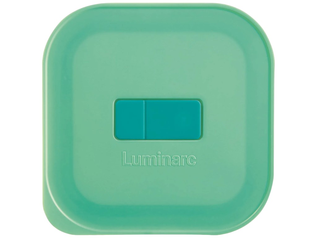 Контейнер Luminarc Pure Box Unique, квадратный, боросиликатное стекло, пластик, 1,1л, 7×18×18см
