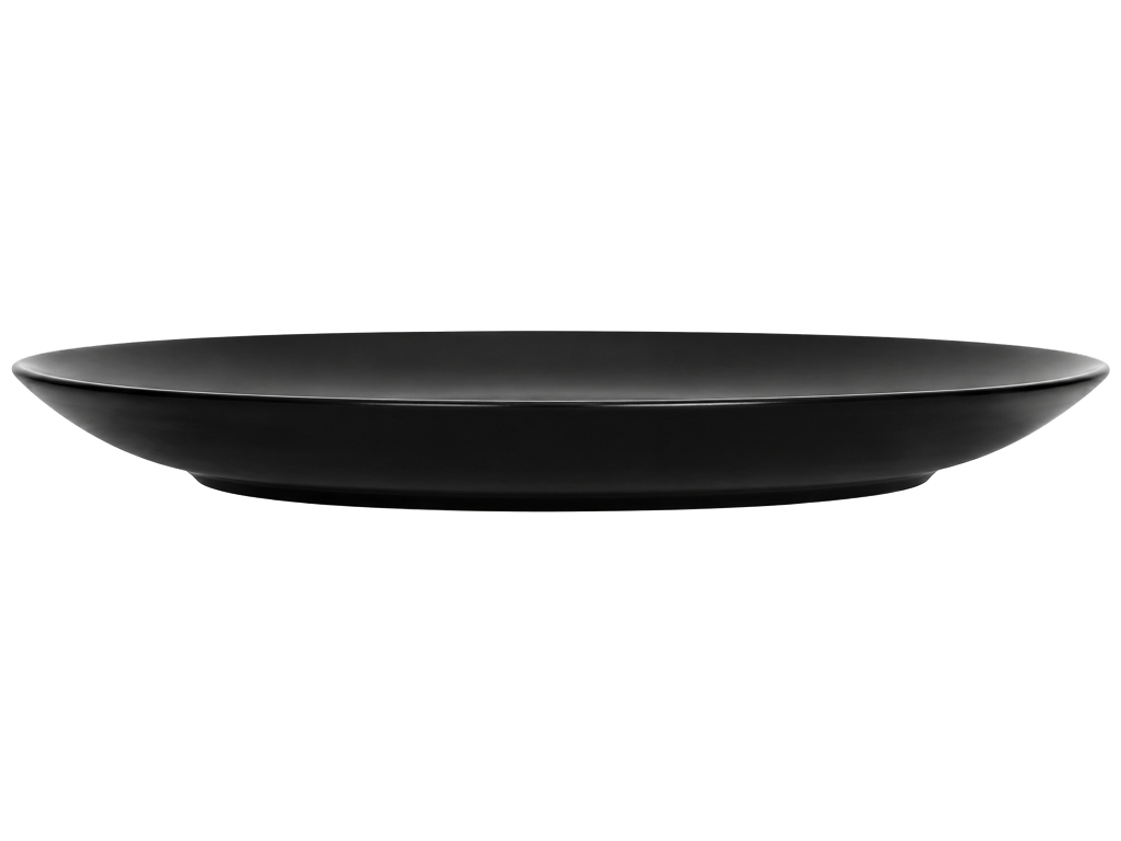 Тарелка десертная Luminarc Apy Black, закаленное стекло, 18см, цвет черный