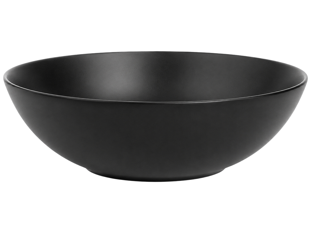 Салатник Luminarc Apy Black, закаленное стекло, 580мл, 16см, цвет черный