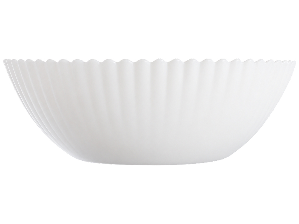 Салатник Luminarc Bloom, закаленное стекло, 580мл, 16см, цвет белый