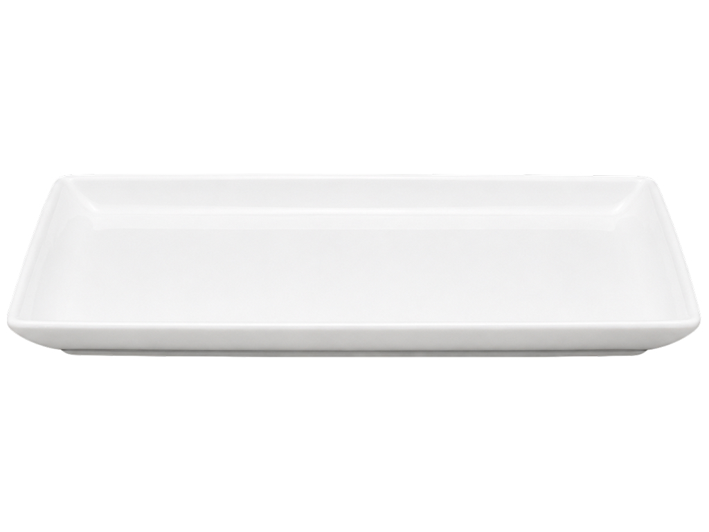 Блюдо прямокутне порцелянове, Limited Edition Bianco, 26,6х14 см