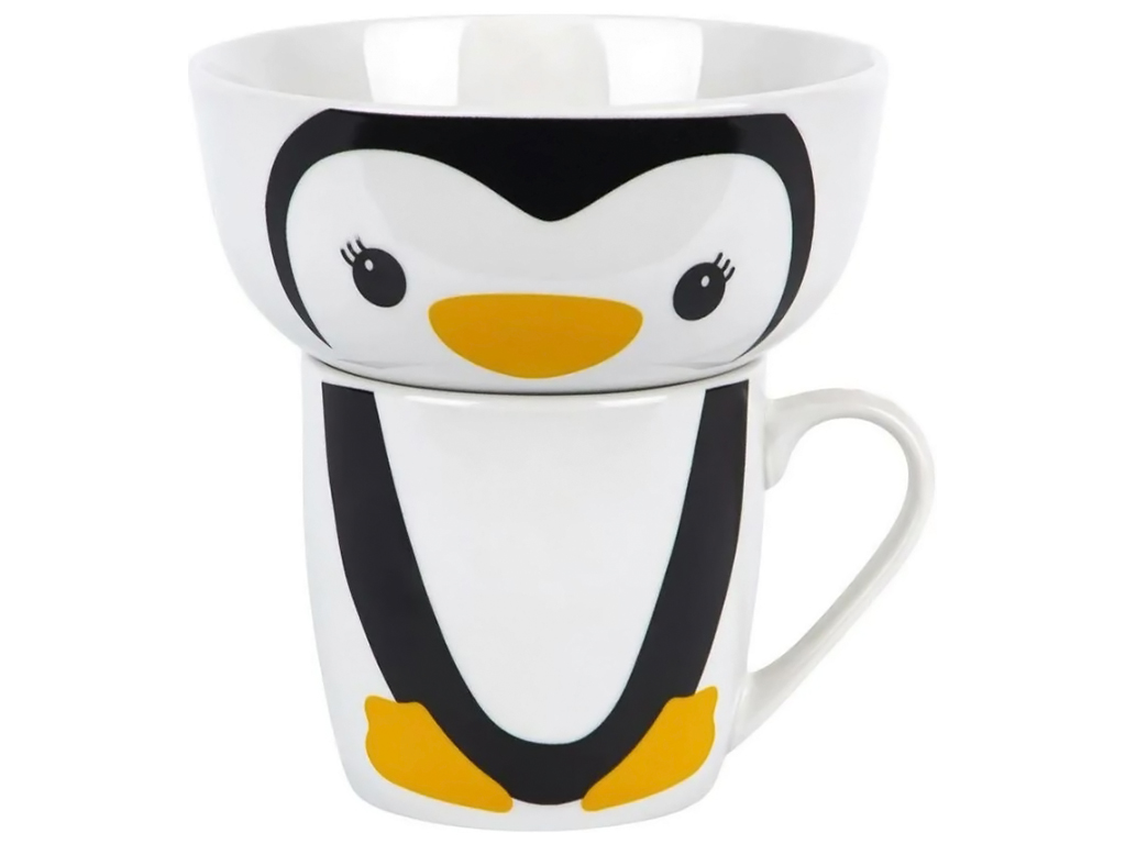 Набір посуду дитячого Limited Edition Happy Penguin (ціна за упаковку 2 предмети) 45593