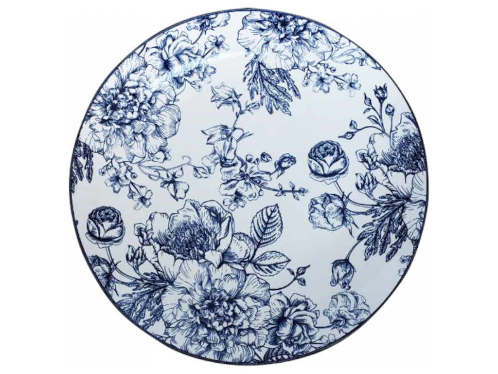 Тарілка десертна Limited Edition BLOSSOM BLUE, порцелянова, 19 см 6900070783145