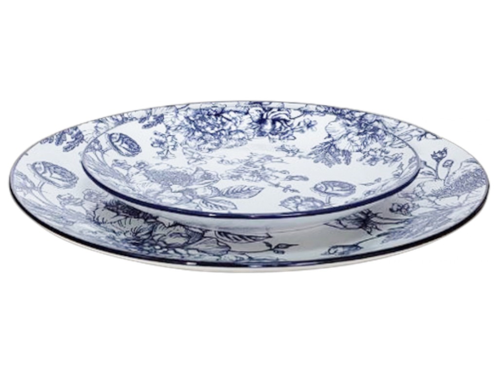 Тарілка десертна Limited Edition BLOSSOM BLUE, порцелянова, 19 см 6900070783145