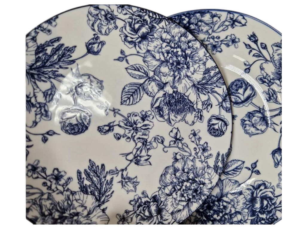 Тарілка десертна Limited Edition BLOSSOM BLUE, порцелянова, 19 см 6900070783145