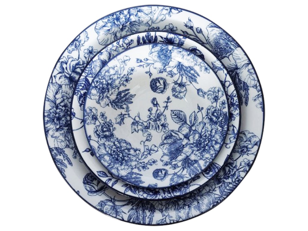 Салатник Limited Edition BLOSSOM BLUE, порцеляновий, 15 см 6900070783169