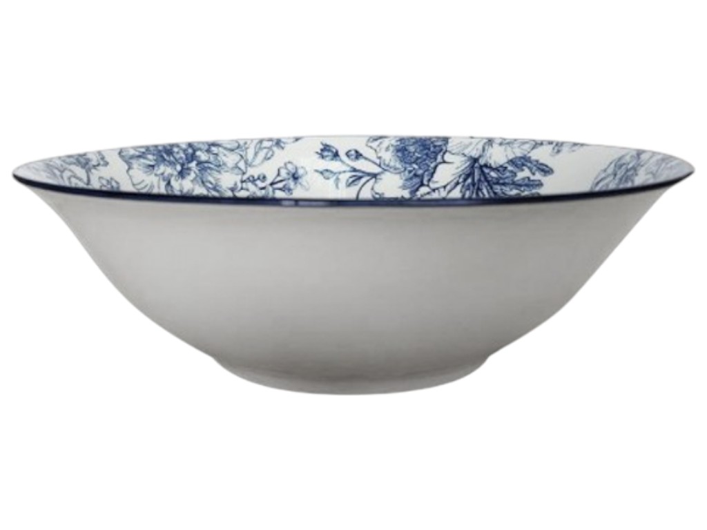 Салатник Limited Edition BLOSSOM BLUE, фарфоровый, 22,5 см 6900070783183