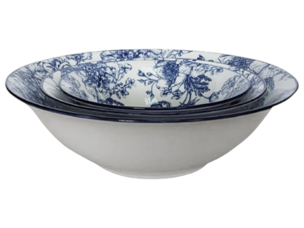 Салатник Limited Edition BLOSSOM BLUE, фарфоровый, 22,5 см 6900070783183