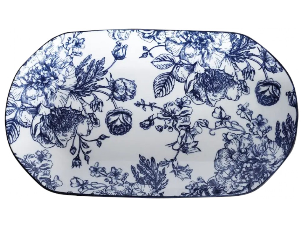 Блюдо Limited Edition, Blossom Blue, фарфор, 30 см 6900070783190
