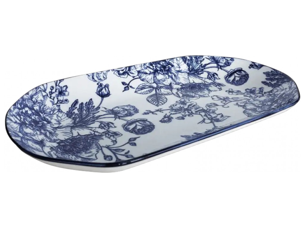 Блюдо Limited Edition, Blossom Blue, фарфор, 30 см 6900070783190