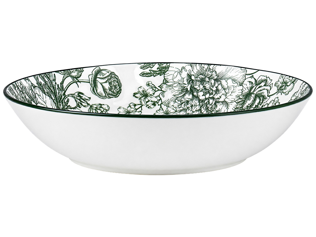 Тарілка супова Limited Edition Blossom Green, фарфор, 20см
