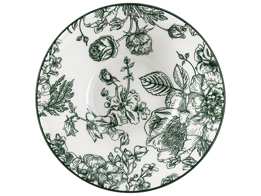 Салатник Limited Edition Blossom Green, порцеляна, 22,5см, 1200мл