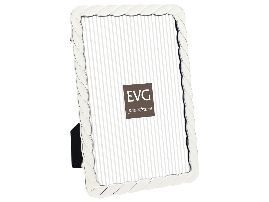 Фоторамка 10×15 см EVG, Onix Z04 White, металл, 11,3×16,5×1,5 см 6900071192373