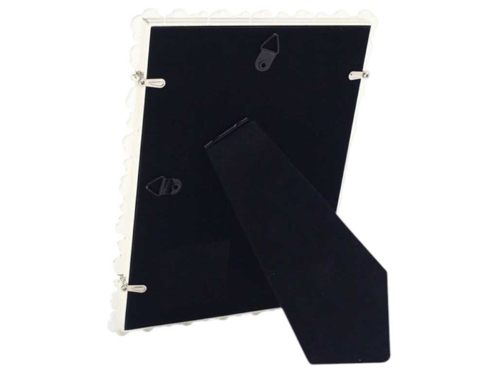 Фоторамка 10×15 см EVG, Onix Z05 White, метал, 12,3×16,5×1,5 см 6900071192397